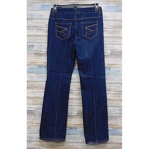 Seven7 Women's Dark Wash Bootcut Jeans Size‎ 4 Stretch Denim Western Boho
